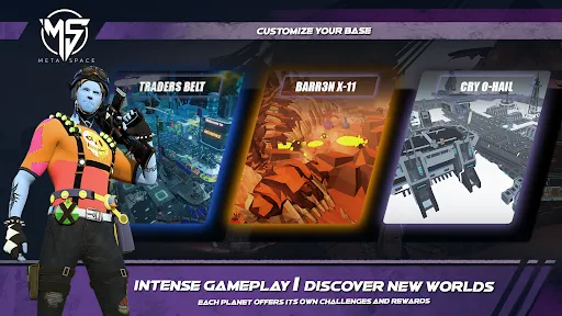 Скриншот 3 — Metaspace Game - Beta Version
