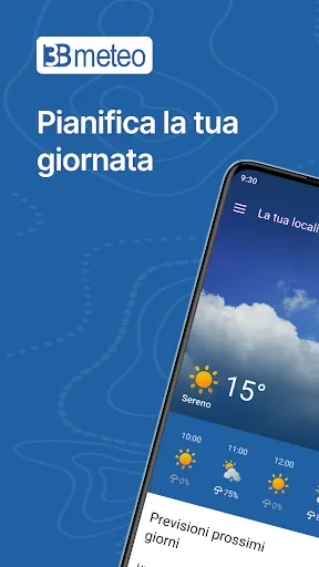 Скриншот 1 — 3BMeteo - Previsioni Meteo