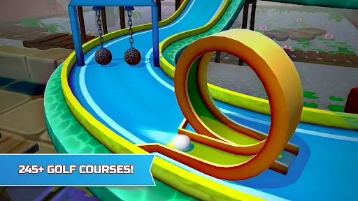 Скриншот 1 — Mini Golf 3D Multiplayer Rival