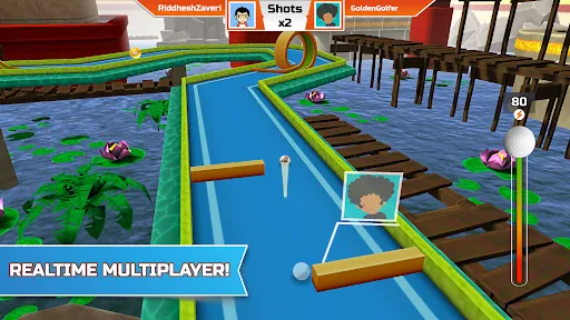 Скриншот 2 — Mini Golf 3D Multiplayer Rival