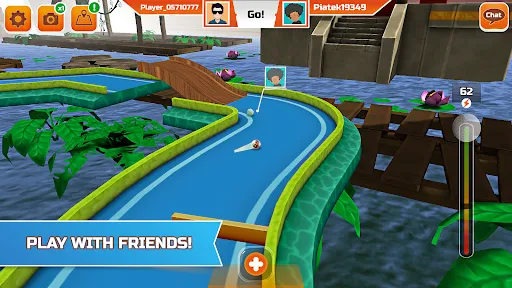 Скриншот 4 — Mini Golf 3D Multiplayer Rival