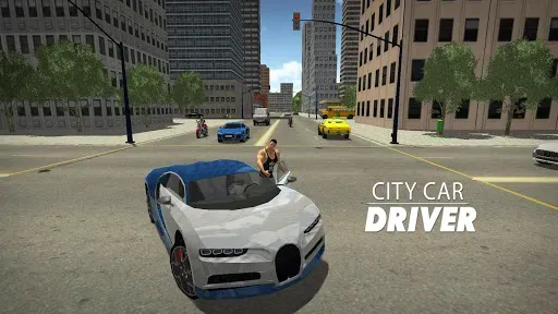 Скриншот 1 — City Car Driver 2025
