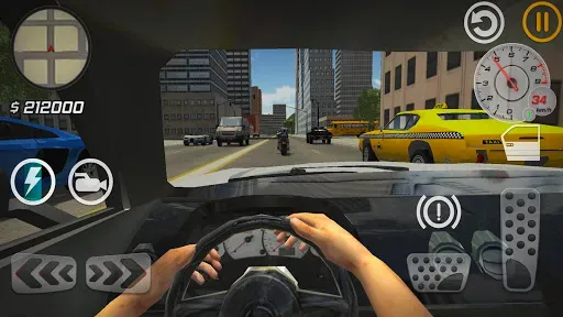 Скриншот 3 — City Car Driver 2025