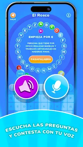 Скриншот 2 — Pasapalabra: Juego Quiz de TV