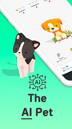 Скриншот 1 — Pokipet - Social Pet Cat Game