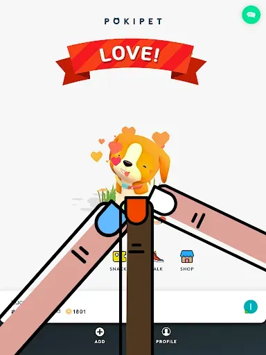 Скриншот 5 — Pokipet - Social Pet Cat Game