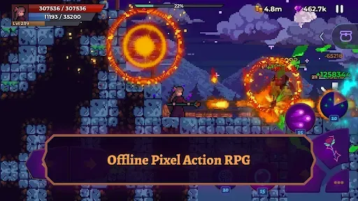 Скриншот 1 — Moonrise Arena - Pixel RPG