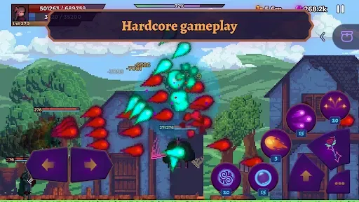 Скриншот 6 — Moonrise Arena - Pixel RPG