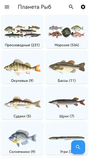 Скриншот 1 — Планета Рыб
