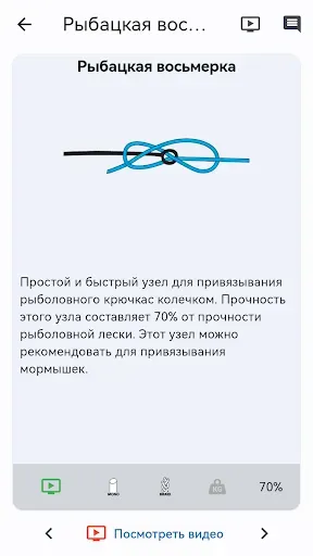 Скриншот 3 — Рыбацкие узлы