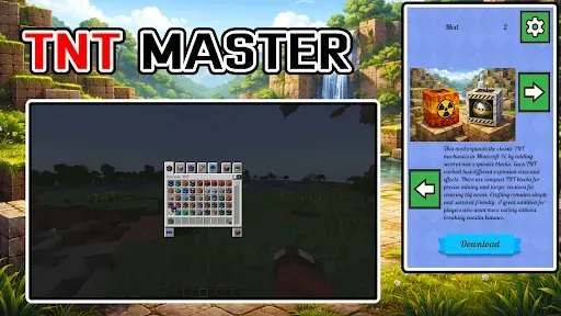Скриншот 1 — Tnt master mod