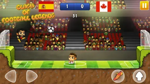 Скриншот 6 — Clash of Football Legends 2017