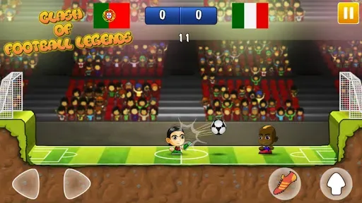 Скриншот 7 — Clash of Football Legends 2017