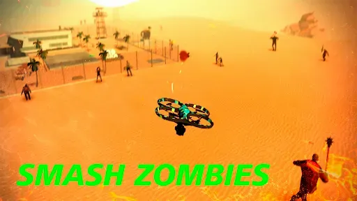 Скриншот 2 — Симулятор дрона: SMASH ZOMBIES