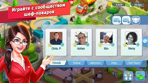 Скриншот 8 — Star Chef 2: Кулинарная игра