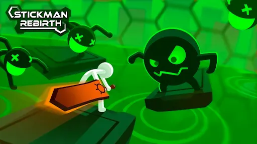 Скриншот 2 — Stickman Rebirth