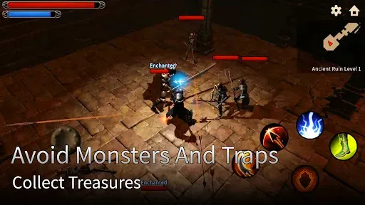 Скриншот 3 — Warrior In Dungeon