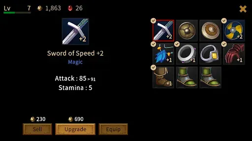 Скриншот 4 — Warrior In Dungeon