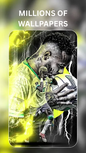 Скриншот 4 — Neymar JR Wallpapers 2023