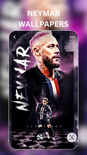Скриншот 6 — Neymar JR Wallpapers 2023