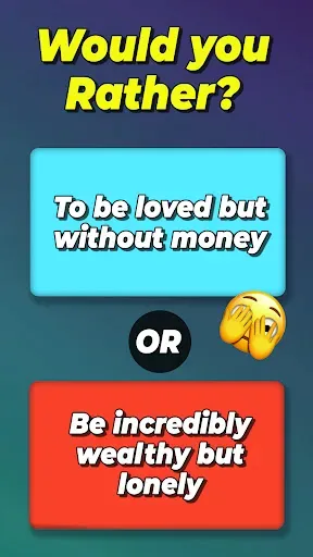 Скриншот 1 — Would You Rather? Extreme
