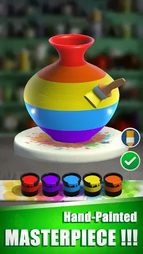 Скриншот 1 — Pot Inc - Арт и Бизнес Игра