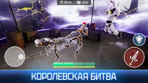 Скриншот 6 — Casual Blade・Битва роботов PvP