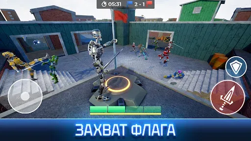 Скриншот 7 — Casual Blade・Битва роботов PvP