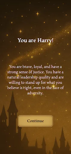 Скриншот 3 — Potter Personality Quiz