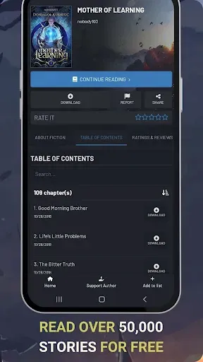 Скриншот 2 — Royal Road - Read Stories