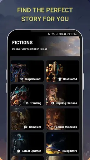 Скриншот 3 — Royal Road - Read Stories