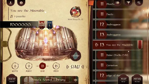 Скриншот 2 — Lanota - Music game with story