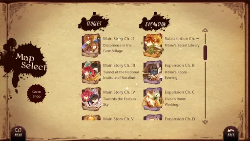 Скриншот 7 — Lanota - Music game with story