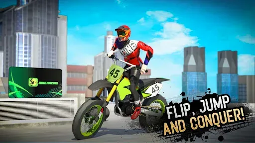 Скриншот 3 — Bike Stunt: Гонки На Мотоцикле