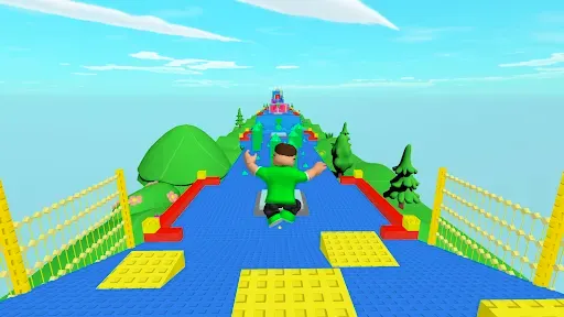 Скриншот 1 — Obby's World Easy Parkour