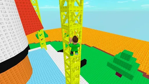 Скриншот 2 — Obby's World Easy Parkour