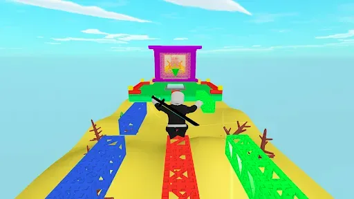 Скриншот 5 — Obby's World Easy Parkour