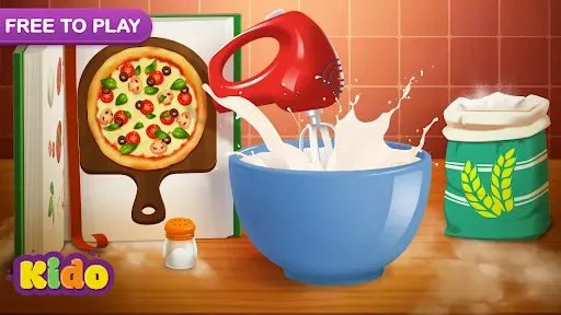 Скриншот 2 — Pizza Baking Games for Kids