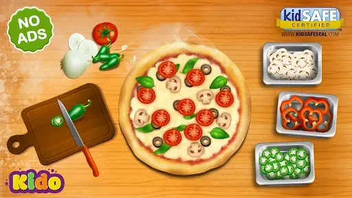 Скриншот 6 — Pizza Baking Games for Kids