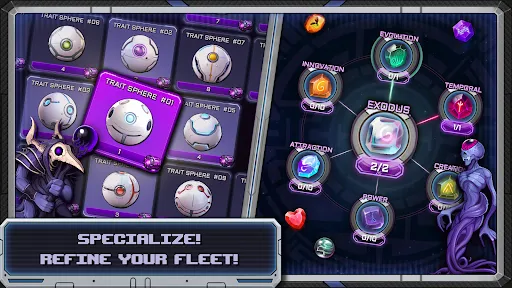 Скриншот 2 — Cell: Idle Factory Incremental