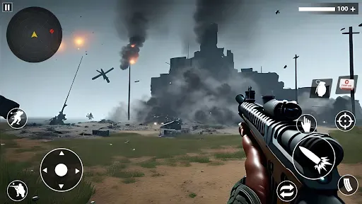 Скриншот 2 — World War: D-Day WW2