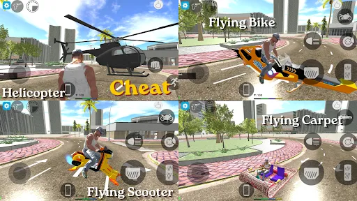 Скриншот 4 — Indian Bikes Riding 3D