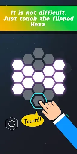 Скриншот 2 — LIGHT UP 7 - Hexa Puzzle