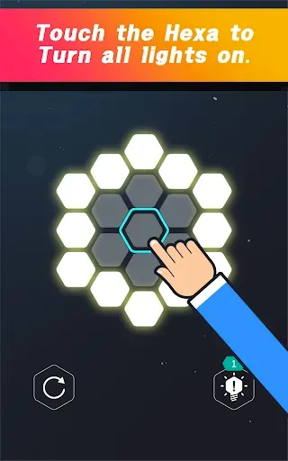 Скриншот 7 — LIGHT UP 7 - Hexa Puzzle