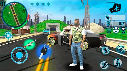 Скриншот 1 — Crime Sim: Grand City