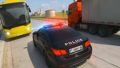Скриншот 2 — Police Car Traffic