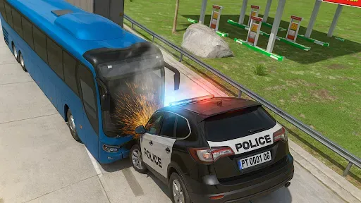 Скриншот 3 — Police Car Traffic