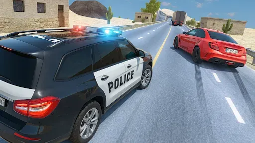 Скриншот 4 — Police Car Traffic