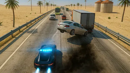 Скриншот 6 — Police Car Traffic