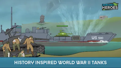 Скриншот 2 — Armored Heroes - Tank Wars